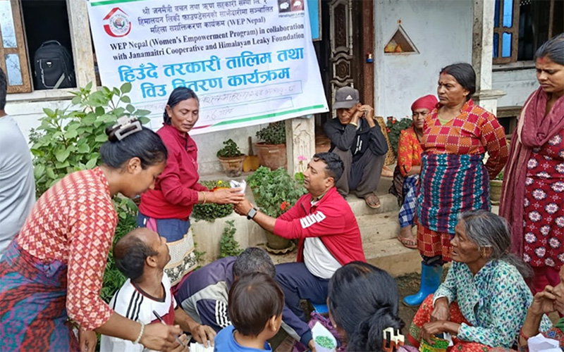 NPR3.5 million in income: The women’s groups in Rayale show their determination